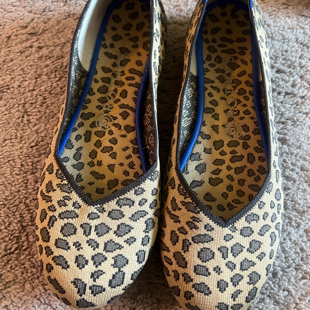 Rothy's Leopard Print Flats